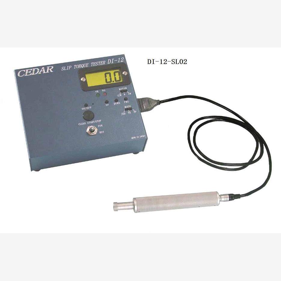 日本cedar旋转扭力测试仪di-12-sl15思达扭矩检测仪力矩测量仪