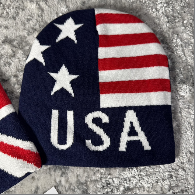 欧美新品秋冬街头字母提花戴针织帽子男女嘻哈滑板护耳套头毛线帽