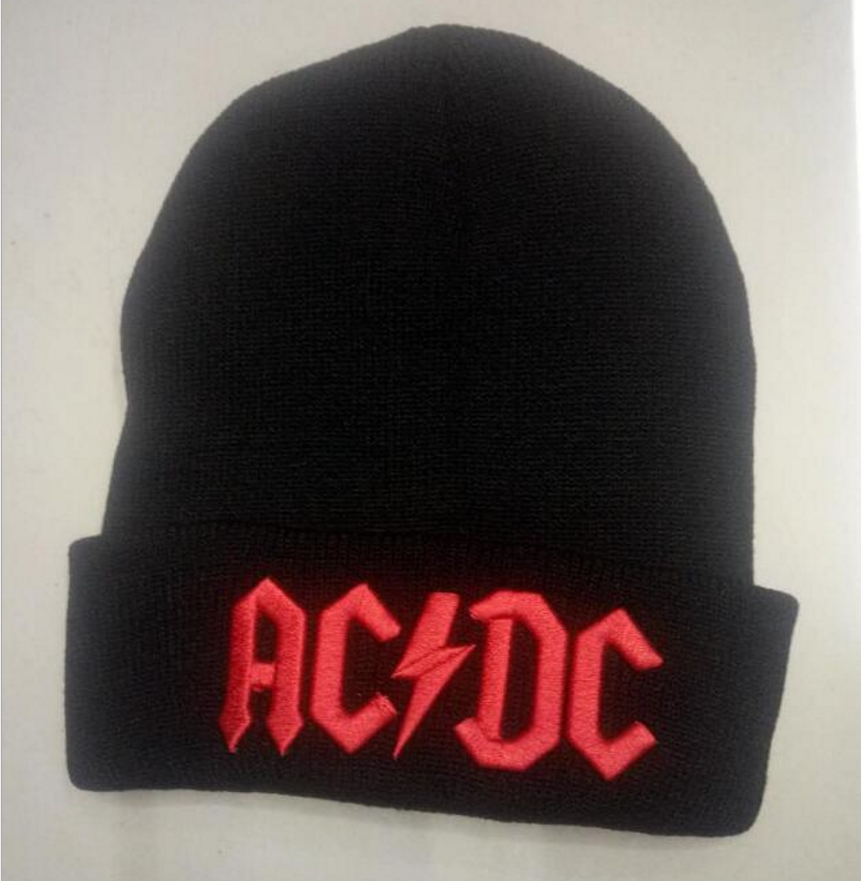 绣花休闲风青年运动街舞毛线帽子