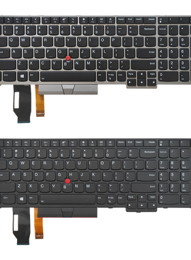 适用联想ThinkPad E580 E585 L580 L590 T590 E590 E595 R590 P52 P53 P72 P73 P53S P15S笔记本键盘