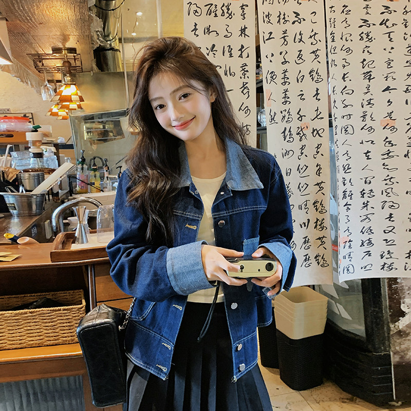 数据好新款大量现货新品学院风牛仔宽松外套C295P125K188,女装套装/套裙,2C295