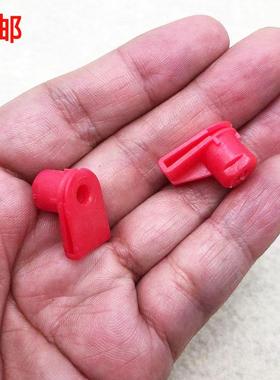 适用于保时捷卡宴汽车前后轮胎叶子板装饰条轮眉卡子卡扣螺母底座