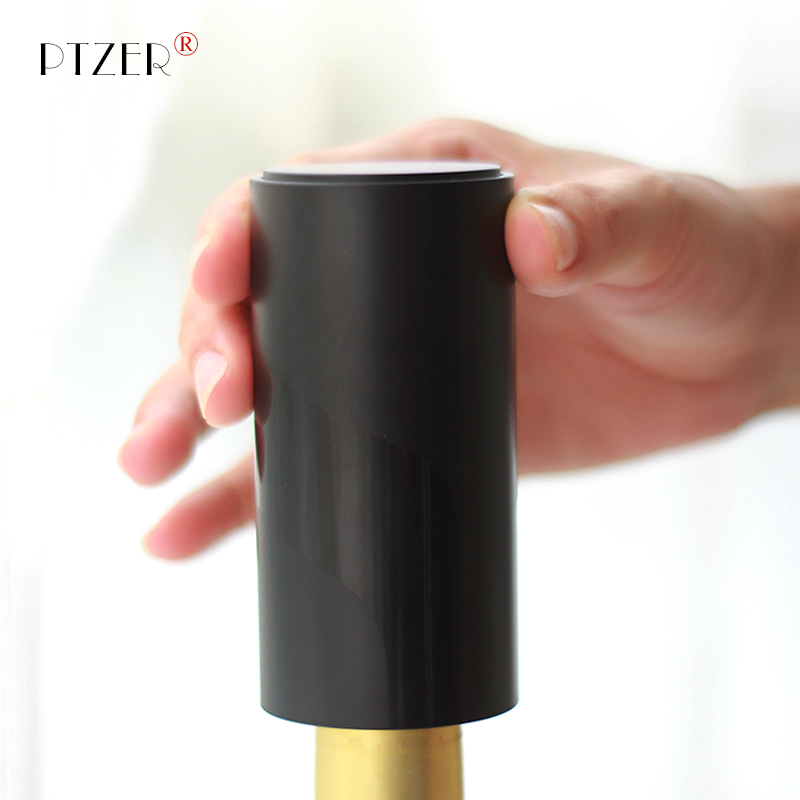 PTZER电动红酒真空酒塞自动葡萄酒白酒保鲜密封器抽真空瓶盖塞子