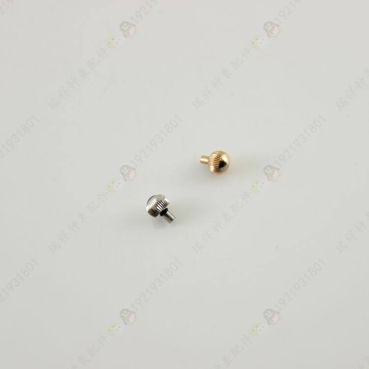 格雅玫瑰金色表冠原厂配件