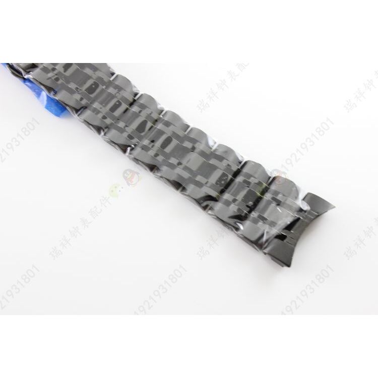 poscer宝时捷品牌手表带6605M黑色精钢男款手表带保时捷6605表带