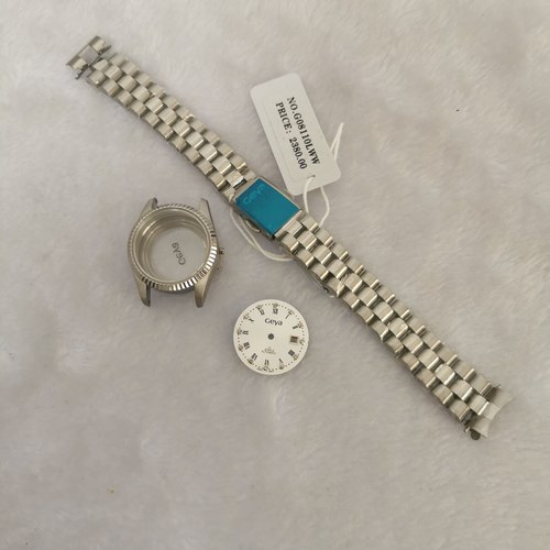 geya格雅8110L女表带表壳后盖表盘表针8110G男表链字面把头配件