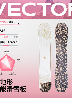 VECTOR玩可拓新款滑雪板单板全地域自由式专业雪板全能板滑雪装备