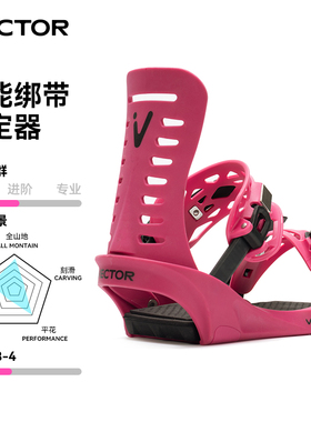 VECTOR玩可拓单板滑雪刻滑公园滑行平花滑雪单板全能绑带固定器
