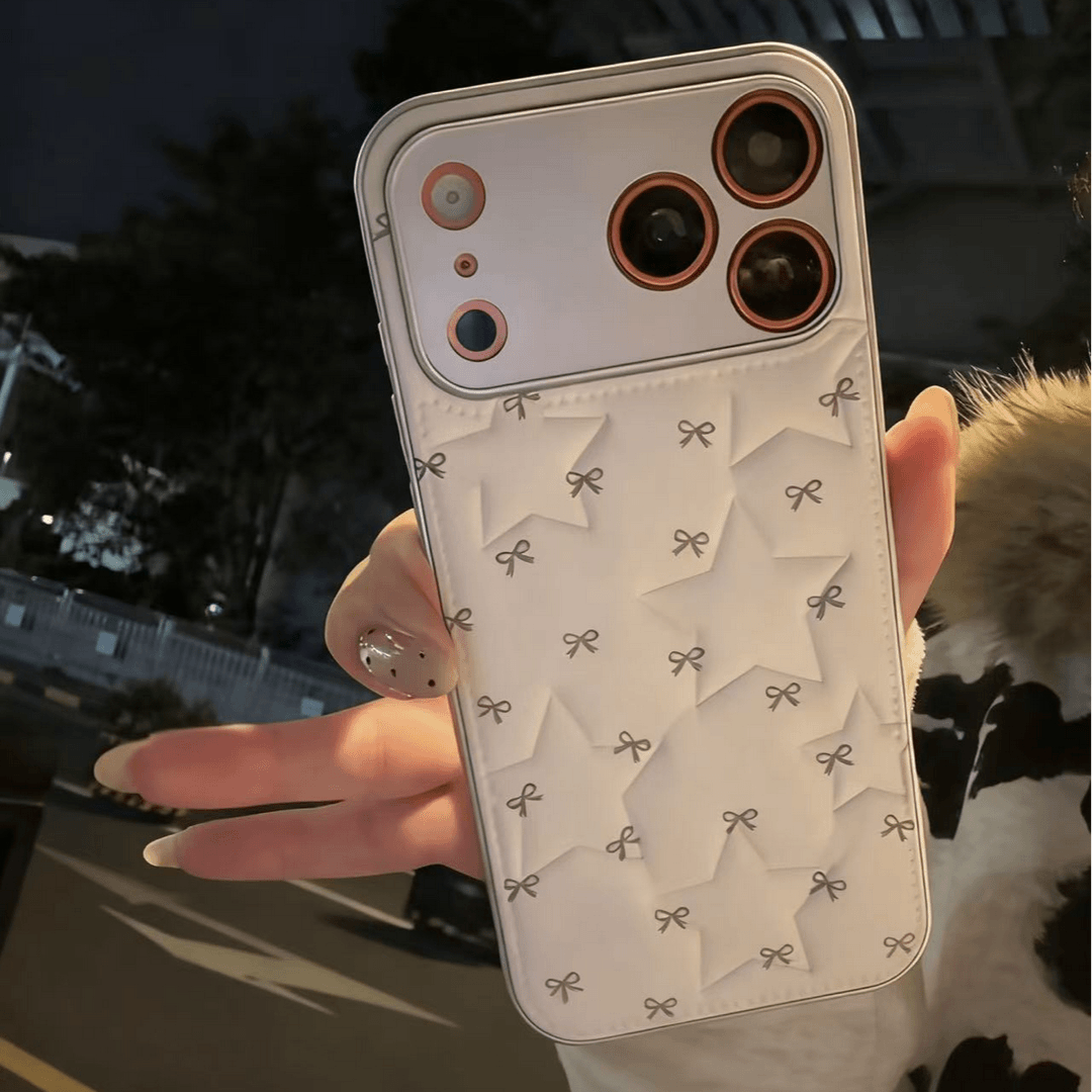 ins风蝴蝶结适用苹果17pro手机壳16pm肤感五角星鼓包ins风华为mate70女粉色华为pura80pro防摔可爱,3C数码配件,手机保护套/壳,淘宝优惠券,粉丝福利购,淘宝优惠卷