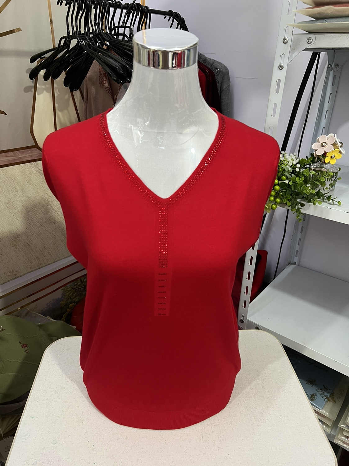 针织V领毛衫女超细羊毛小衫百搭纯色妈妈衫薄款超百搭打底衫春秋