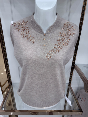 100%纯羊毛上衣中年妇女妈妈款春秋冬内搭毛衣中老年人秋装打底衫