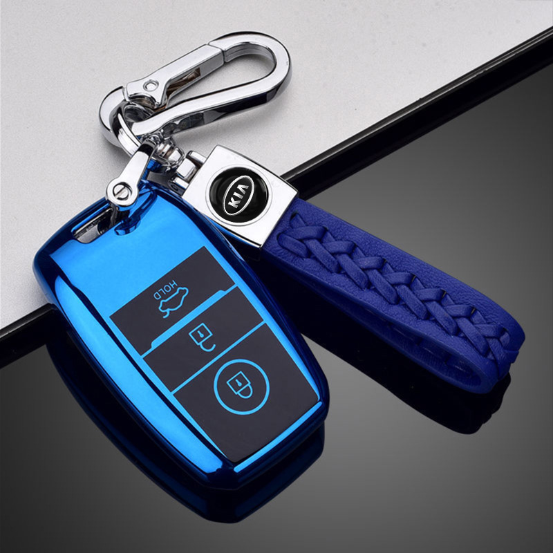 适用19/21款起亚奕跑钥匙套1.4L自动趣享版K3钥匙包17款遥控扣链