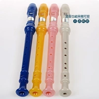 Cô gái sáo trẻ học sinh sinh viên đại học chơi không chơi học sinh tiểu học 8 tám lỗ clarinet bass đồ chơi 6 nhạc cụ - Nhạc cụ phương Tây kèn harmonica