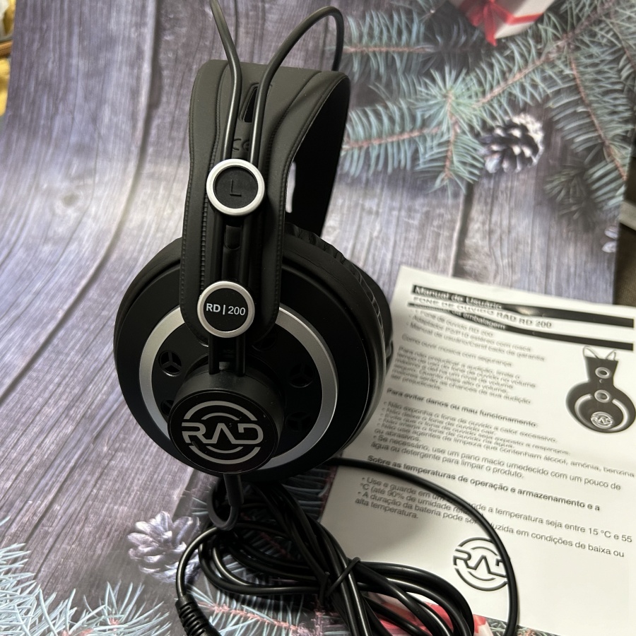 RD200头戴式专业监听级耳机