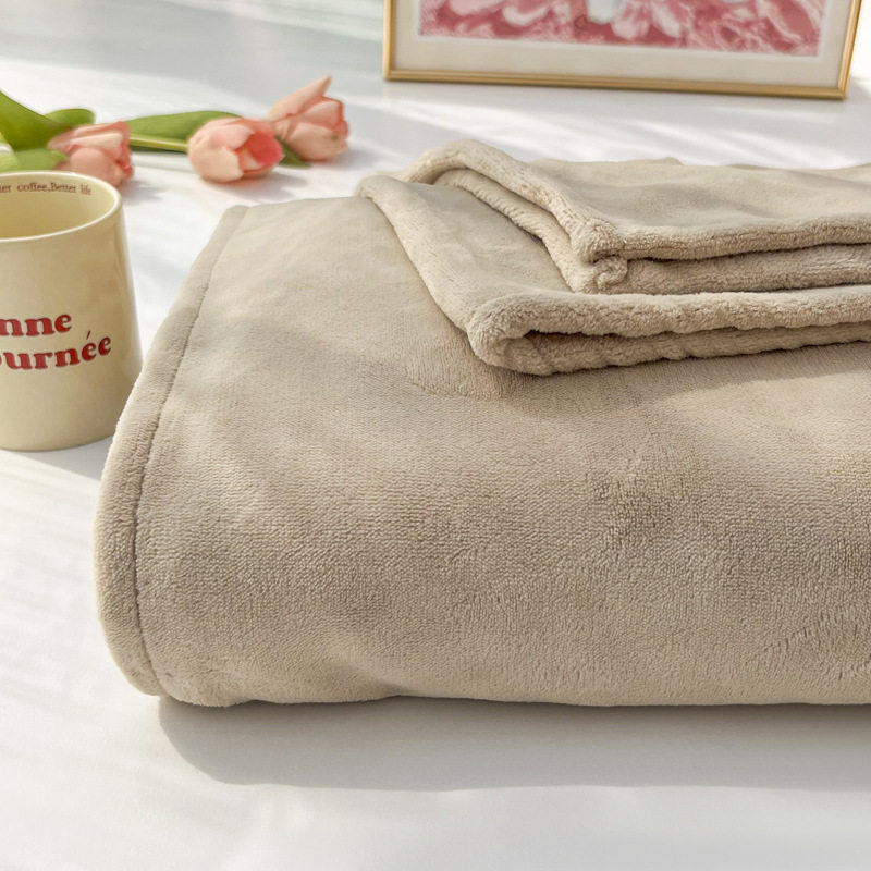 加厚牛奶绒床单学生宿舍单件冬天珊瑚绒毛绒三件套家用加绒被单人