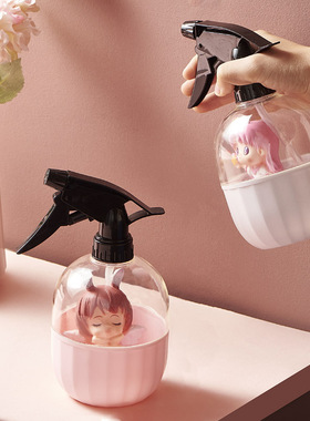 喷壶浇花洒水壶气压式喷雾壶园艺家用消毒神器可爱细雾养花喷水壶