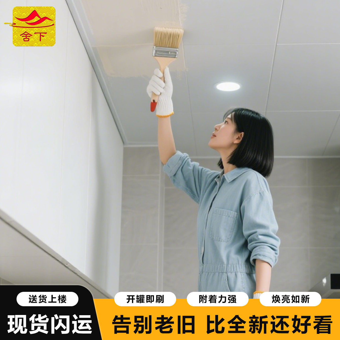 【支持定制颜色】天花板吊顶改色