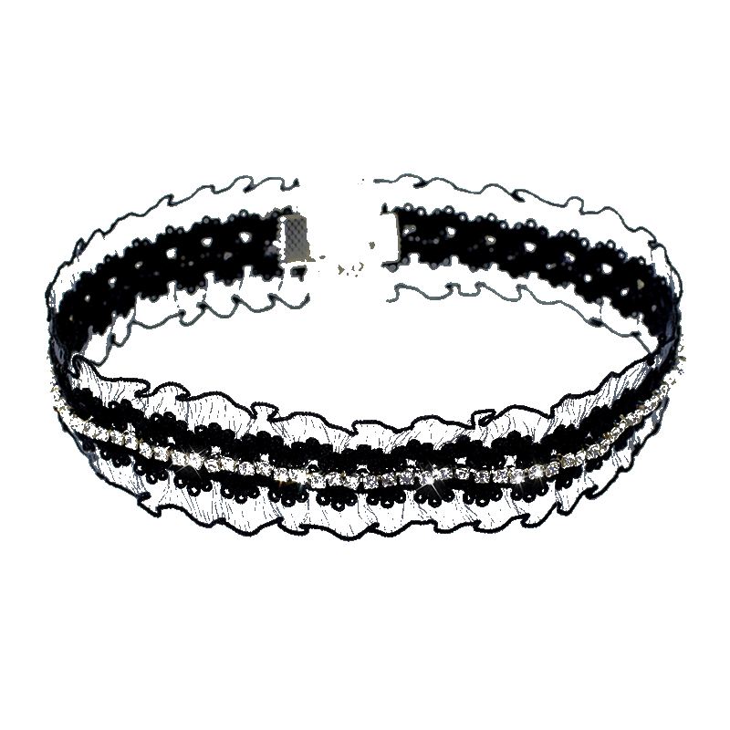 choker甜美风蕾丝透气项圈锁骨链