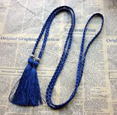 多色 专用腰链 名族风服装 手工编织腰链 中国风腰链双头流苏穗子