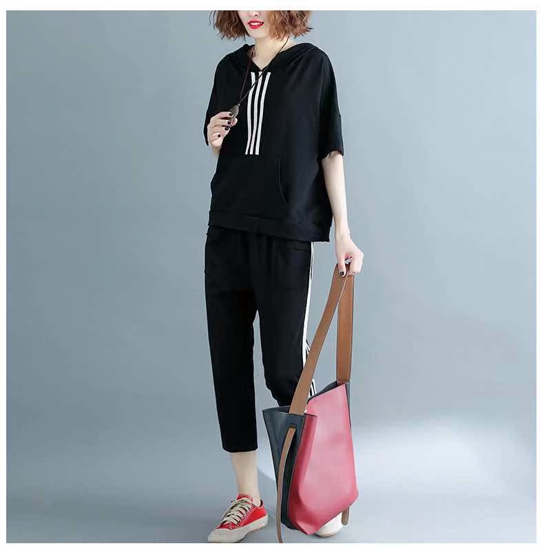 大码女装休闲运动套装女夏季新宽松遮肉洋气显瘦T恤哈伦裤两件套|ruв категории плесень играть/Аниме/вокруг/cos/настольные игры, Косплей одежды/реквизит/услуги, Косплей женской одежды - от Buy2taobao.com для оказания профессиональной услуги покупки агента Taobao