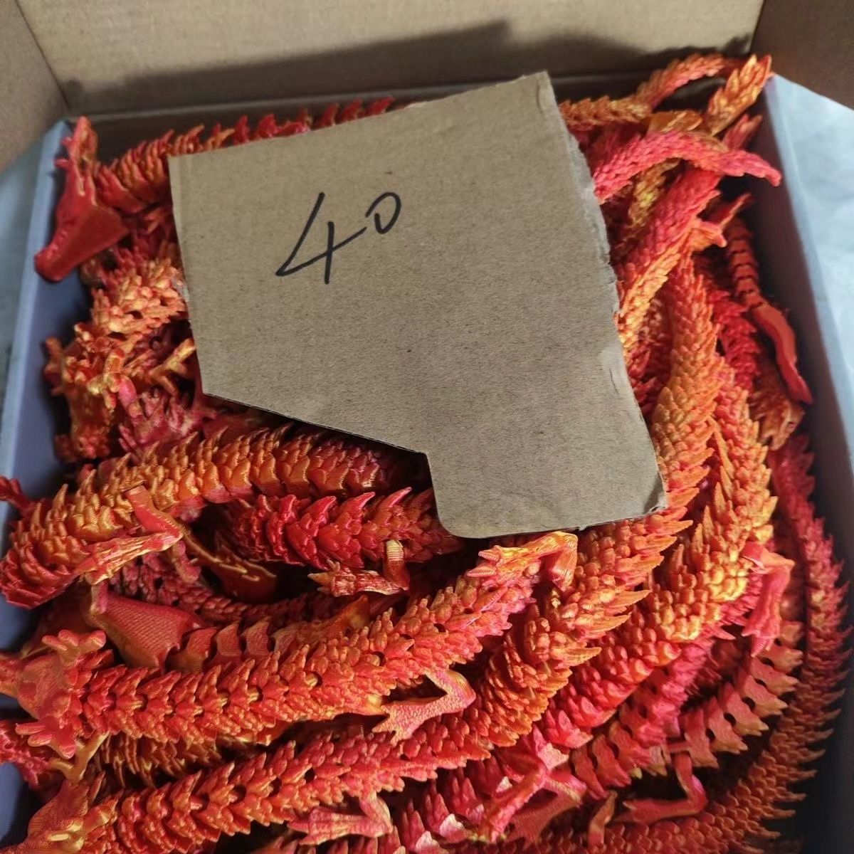 摆摊3d打印中国龙摆件模型玩具手办儿童玩具礼物创意神龙造景