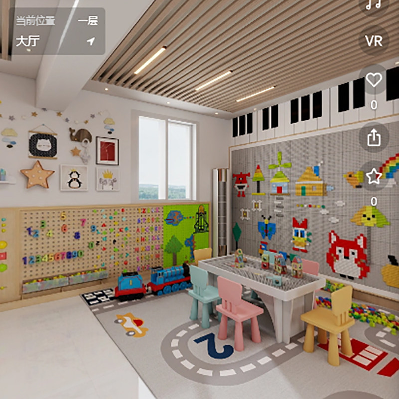 幼儿园墙面益智玩具售楼部儿童区域角墙壁操作板玩具定制早教玩具