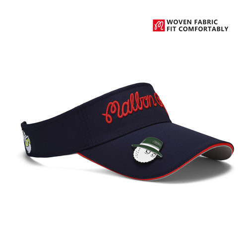 高尔夫球帽男女款空顶帽子防紫外线遮脸运动户外太阳帽遮阳网球帽