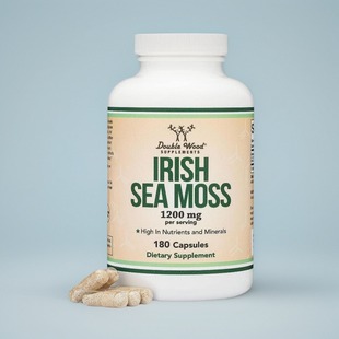 美爱尔兰海苔胶囊Irish Sea Moss180粒成人呼吸系统肺部气管健康