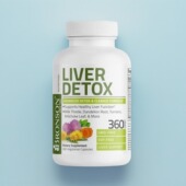 美国成人肝脏健康家人保健Liver Detox 牛奶蓟蒲公英根姜黄朝鲜蓟