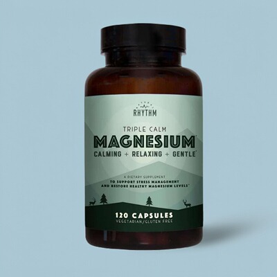 美国镁复合物Triple Calm Magnesium甘氨酸镁苹果酸镁酒石酸镁