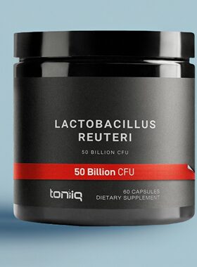Toniiq 500亿CFU罗伊氏乳杆菌益生菌Lactobacillus Reuteri保健
