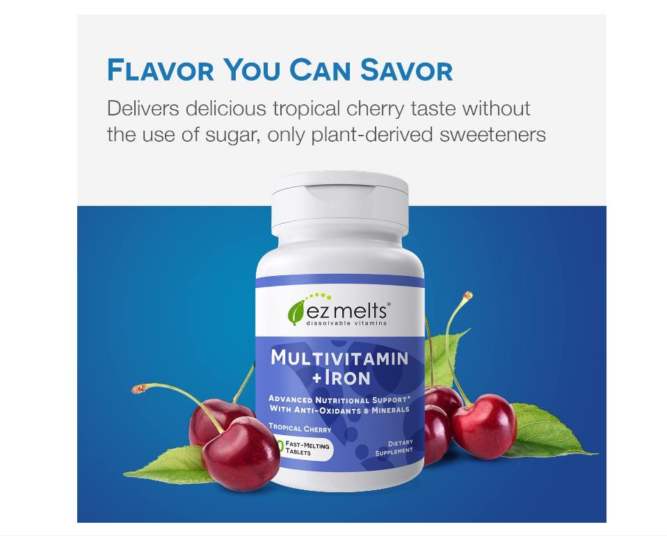 成人复合维生素矿物质含铁