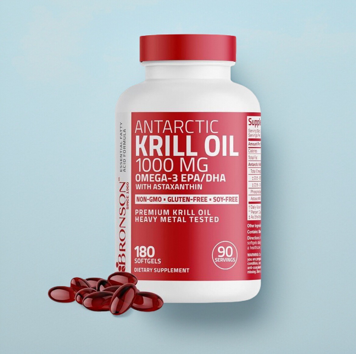 磷虾油保健品虾青素心脑血管健康