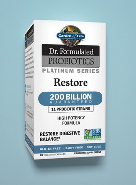 成人肠胃益生菌200亿Garden of Life Dr. Formulated Probiotics