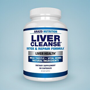 Arazo Nutrition Liver  Detox牛奶水飞蓟草甜菜洋蓟蒲公英菊苣根