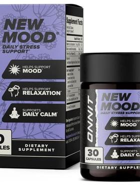 ONNIT Mood  IGEN  Tested Sleep 情绪压力睡眠成人保健镁5-HTP