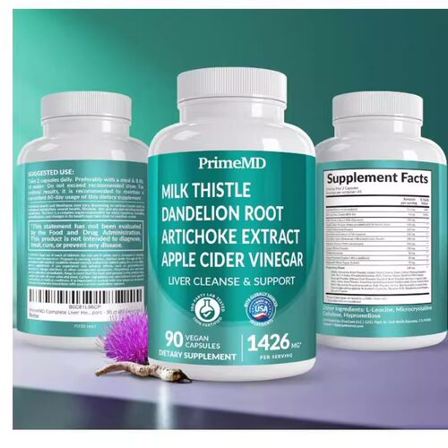 美国Liver Detox Milk肝脏保健32合1水飞蓟Artichoke胆囊保健植物
