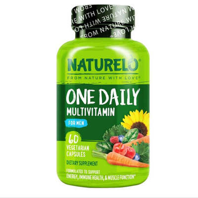 NATURELO Mens 男士复合维生素One Daily Multivitamin 60粒