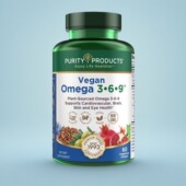 美国Purity 9必需脂肪酸复合物60 Products素食鱼油Omega