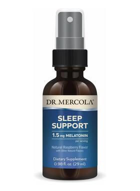 Dr. Mercola Sleep Support 成人睡眠保健1.5毫克褪黑素Melatonin