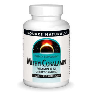 Source Naturals MethylCobalamin Vitmain B-12甲基钴胺维生素