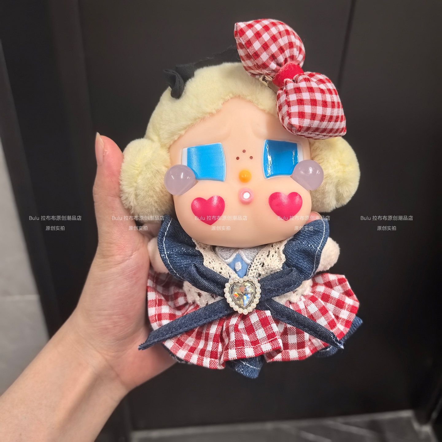 仅娃衣哭娃公仔着替挂件crybaby衣服可爱小裙子爱丽丝蓝公主风