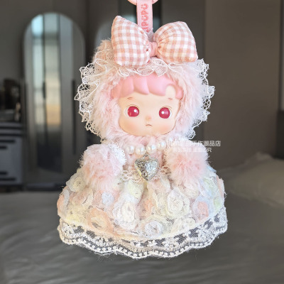 小熊软糖娃衣白桃三件套