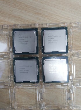 【议价产品】拆机i5 9600kcpu正式版。4颗，成色如新，实拍图，保