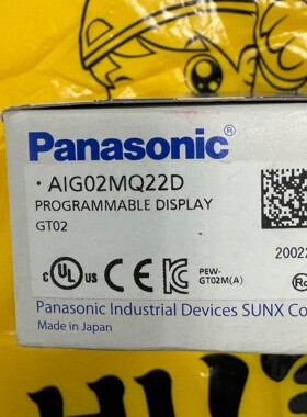 【议价产品】全新原装松下触摸屏GT02 AIG02MQ22D询价
