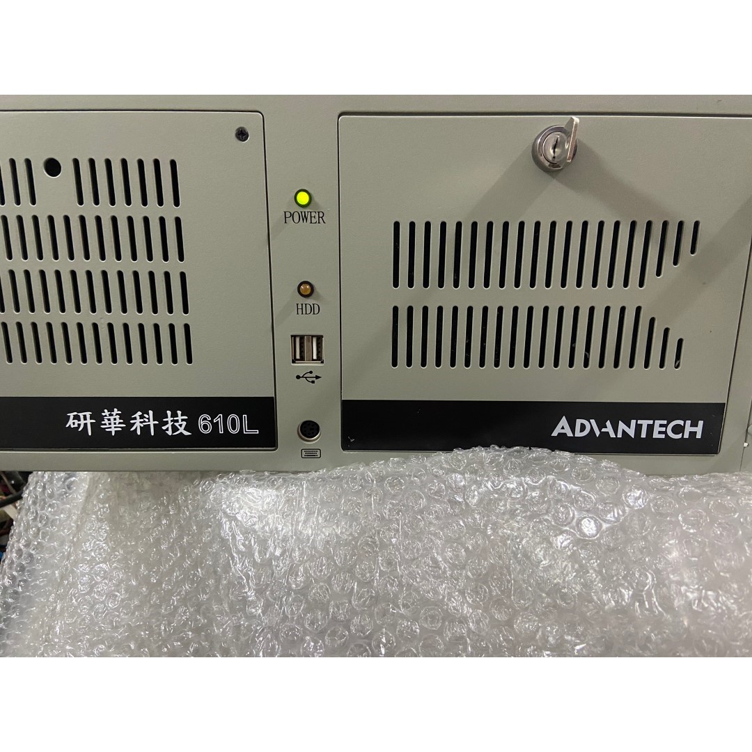 【议价产品】9成新 原装研华工控机 IPC-610L 5个PCI 双千兆询价