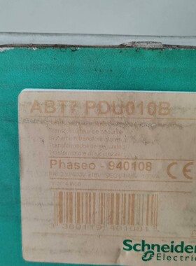 【议价产品】原装正品 ABT7PDU010B 施耐德电压变压器-230V询价