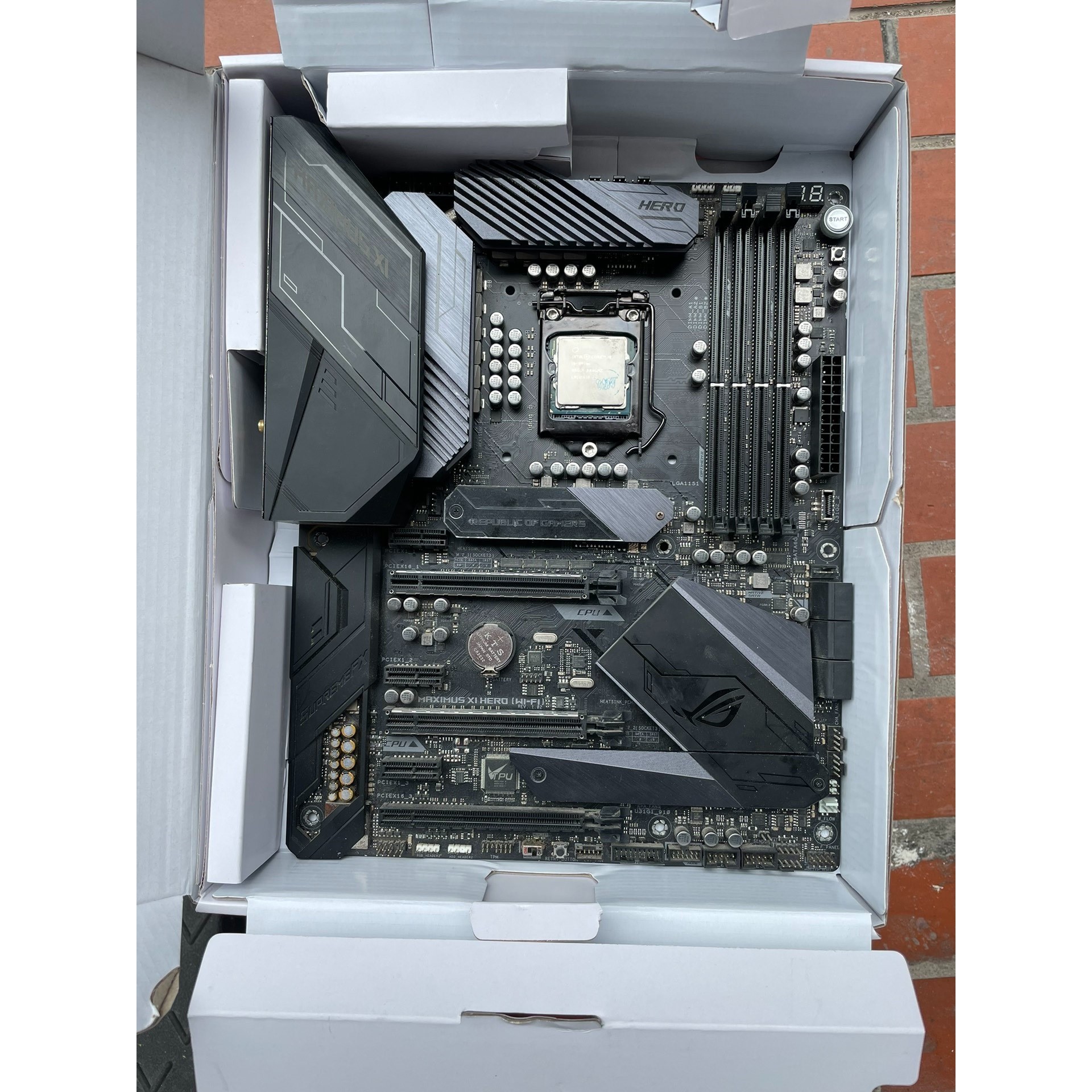 【议价产品】拆机ROG MAXIMUS XI HERO WI-FI Z3询价