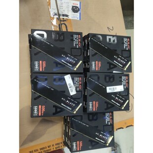 24个 PCI询 全新未拆封国行 500G黑盘 议价产品 西数sn770