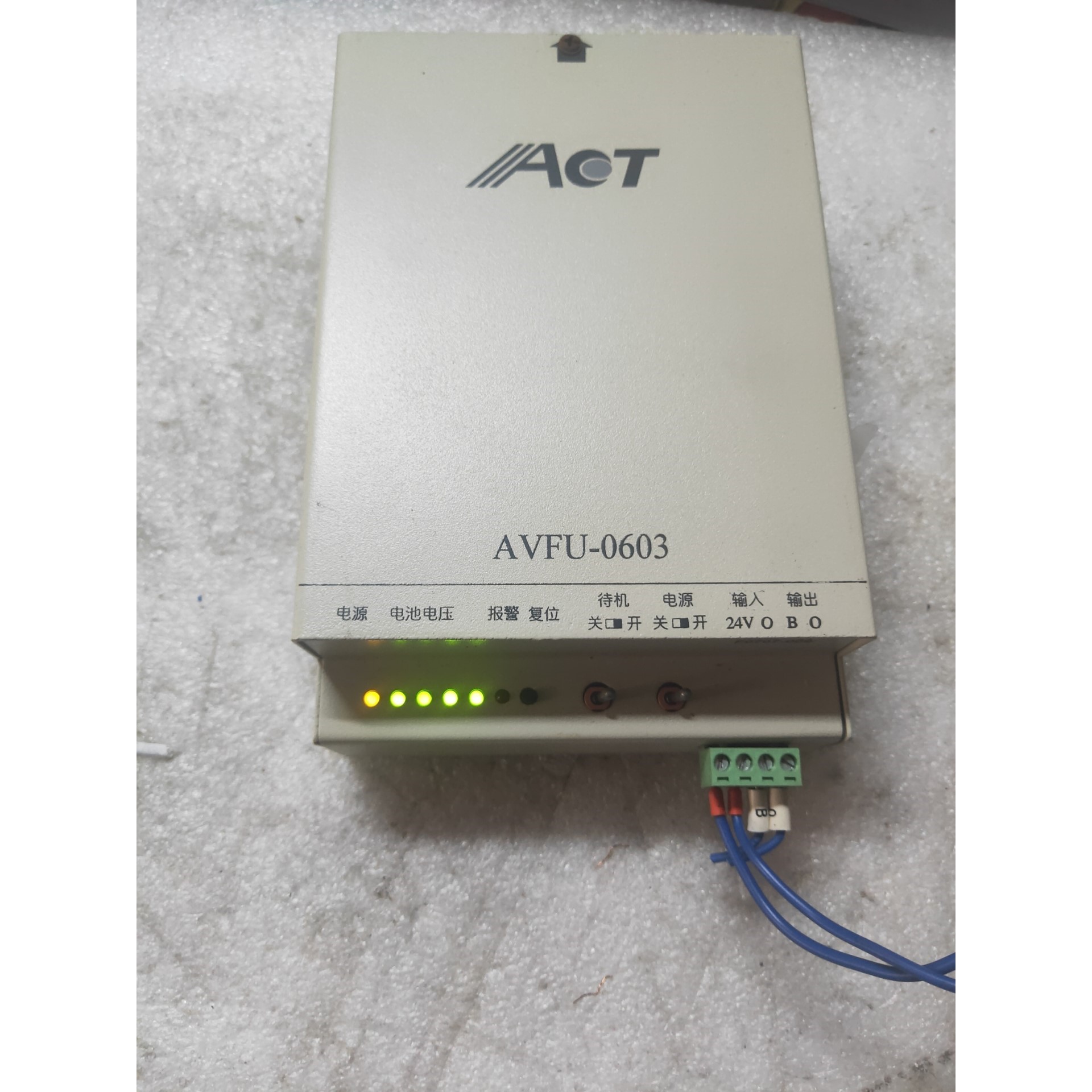 【议价产品】ACT驱动器AVFU-0603原装拆机 成色漂亮,功能包好,询